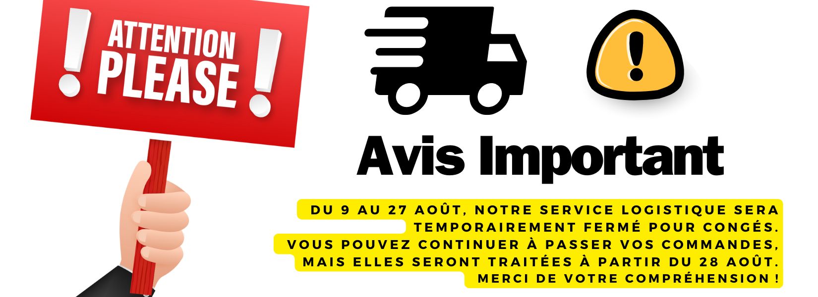 Avis important Deshop