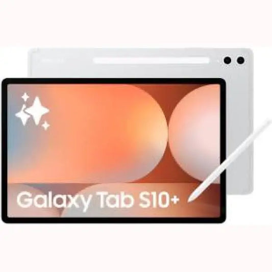 Samsung Galaxy Tab S10 Plus bianco con S Pen schermo ampio sottile doppia fotocamera retro per produttivita