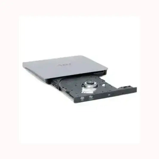 Masterizzatore ADJ portatile con vano disco aperto per masterizzazione dati multimediali