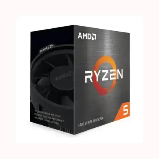 Processore AMD CPU Ryzen 5 serie 5000 con ventola di raffreddamento inclusa