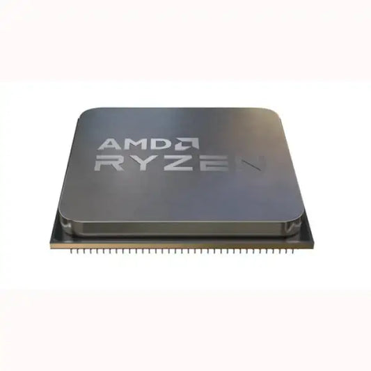 Processore Intel con design AMD Ryzen 5 4500 mostrato in dettaglio con contatti dorati