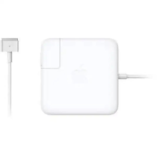 Alimentatore Apple MagSafe bianco per MacBook con connettore magnetico a innesto e cavo compatto