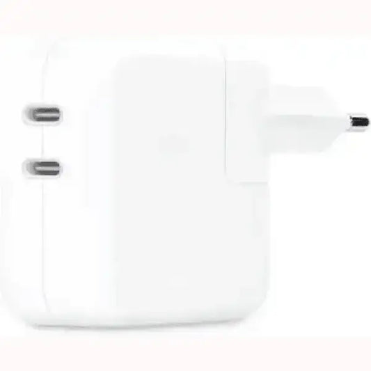 Apple Caricatore bianco per telefoni con design compatto e spina europea