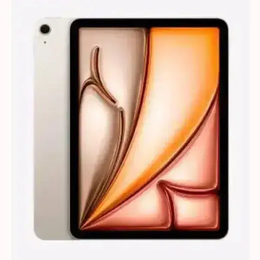 Apple iPad Air 2025 in argento con display da 10,9 pollici, cornici sottili e fotocamera posteriore singola