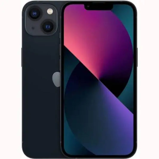 Apple iPhone 13 smartphone nero con doppia fotocamera posteriore e display OLED brillante