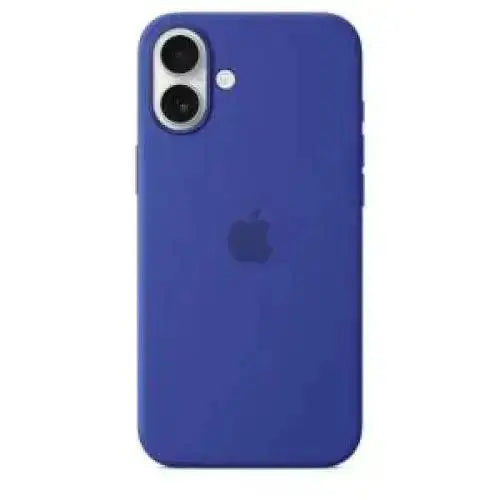 Apple iphone 16 plus silicone case magsafe ultramarine myyf3zm/a - accessori