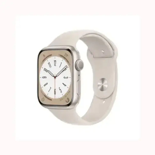 Apple Watch Series 8 OLED 45 mm Digitale 396 x 484 Pixel Touch screen Beige Wi-Fi GPS (satellitare) Smartwatch
