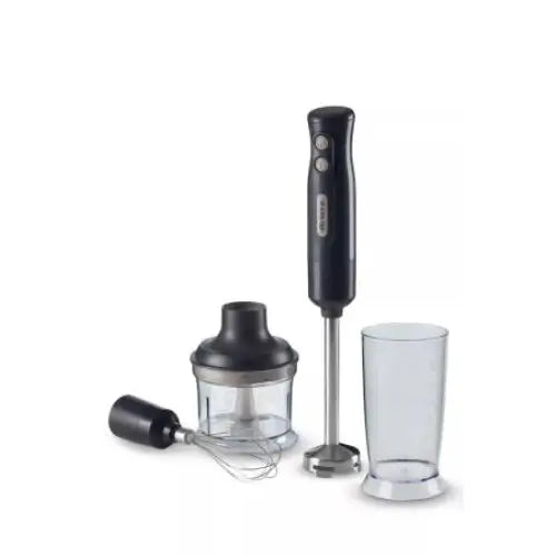 Ariete frullatore ad immersione 601 + tritatutto dark grey 700w - piccoli