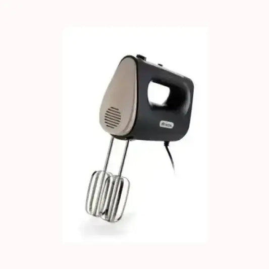 Frullatore elettrico Ariete nero con manico ergonomico e fruste in metallo per impasti veloci