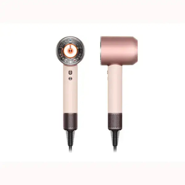 Asciugacapelli Dyson rosa con design moderno e tecnologia avanzata per asciugatura rapida e delicata