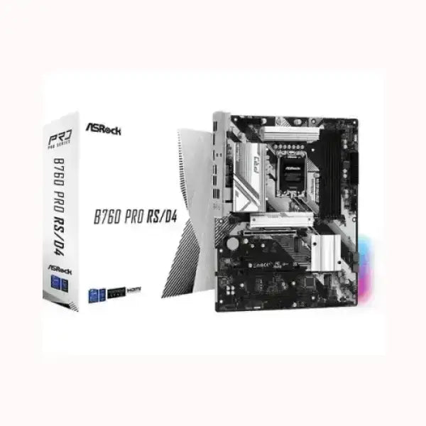 Scheda madre ASROCK B760 PRO RS D4 con connettività avanzata e design per PC desktop