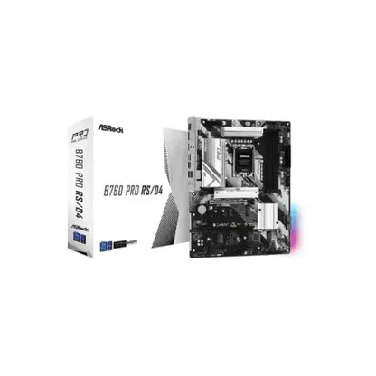 ASROCK MB 1700 12/13°GEN. B760 PRO RS/D4 4xDDR4 4xSATA M.2 RGB HDMI/DP - Schede madri - TecnoRoyal