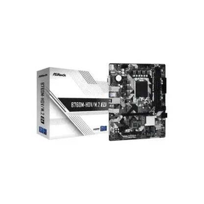 ASROCK MB 1700 12/13°GEN. B760M-HDV/M.2 2xDDR4 4xSATA M.2 VGA/HDMI/DP - Schede madri - TecnoRoyal