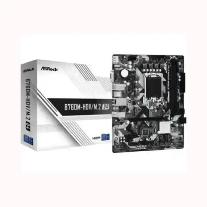 Scheda madre ASROCK B76OM-HDV M.2 con supporto HDMI e design compatto