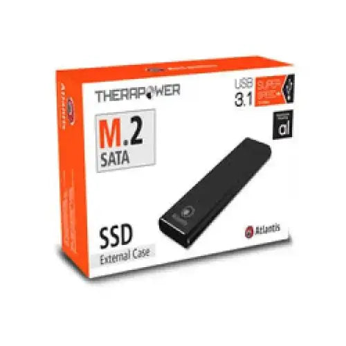 ATLANTIS BOX ESTERNO SSD M.2 SATA USB3.1/TYPE C NERO A06-M2-SATA-01 - Accessori informatica - TecnoRoyal