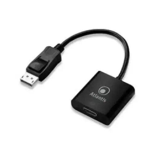 ATLANTIS CONVERTITORE DA DISPLAY PORT MASCHIO A HDMI FEMMINA - Cavi TV - TecnoRoyal