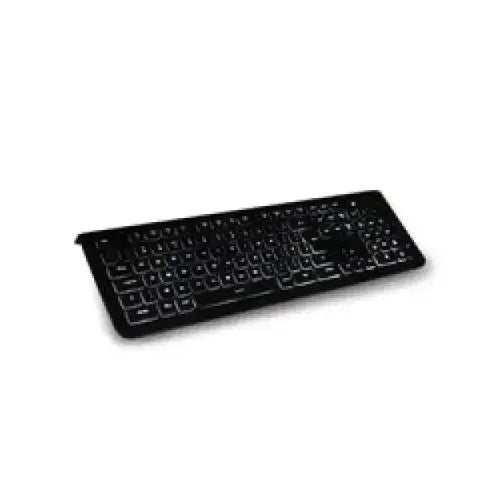ATLANTIS TASTIERA RETROILLUMINATA CON LED BIANCO USB NERO P013-KB620 - Tastiere - TecnoRoyal