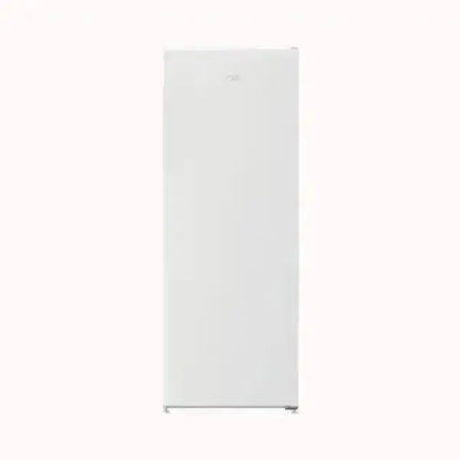 Beko congelatore verticale bianco con porta singola e design semplice per cucina