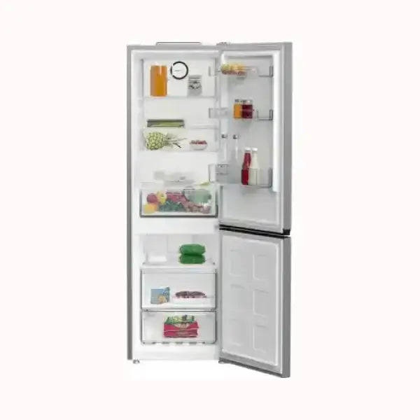 Frigorifero BEKO a due porte con congelatore inferiore e ripiani trasparenti per alimenti