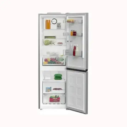Frigorifero BEKO a due porte con congelatore inferiore e ripiani trasparenti per alimenti