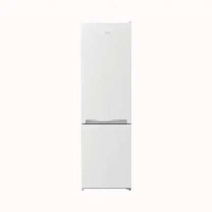Frigorifero Beko bianco a doppia porta con congelatore inferiore e design moderno