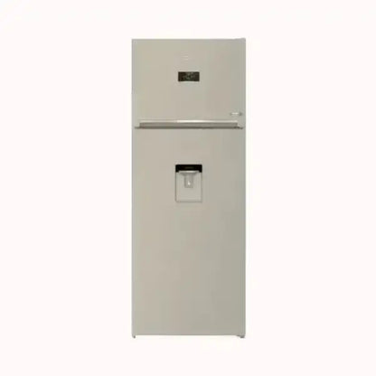 Frigorifero BEKO bianco con dispenser acqua e congelatore superiore moderno ed efficiente