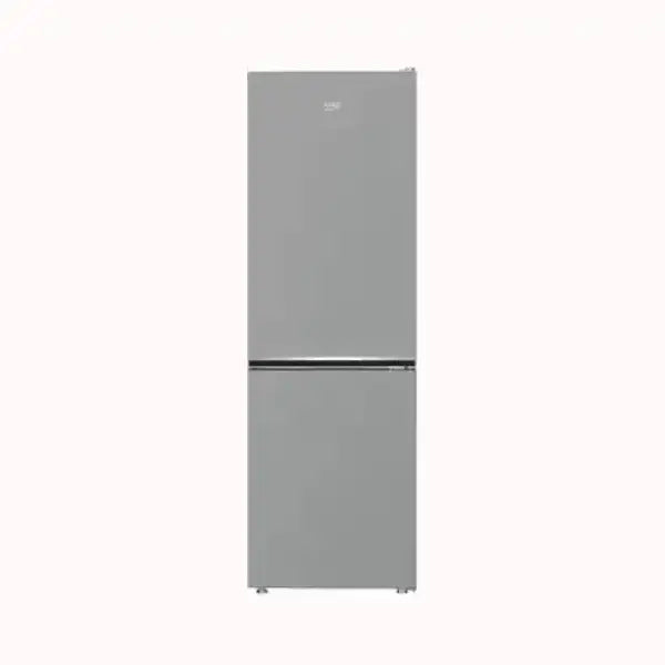 Frigorifero BEKO a due porte colore grigio con design moderno e capacità efficiente