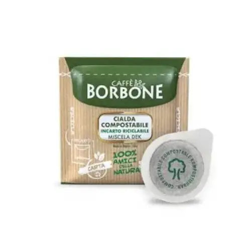 Borbone Astuccio Cialde 44mm Miscela Dek 50pz - Cialde - TecnoRoyal