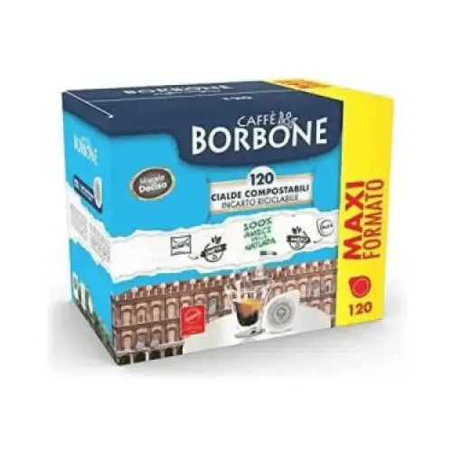 Borbone Box Cialde 44mm Miscela Decisa (Nera) 120pz - Cialde - TecnoRoyal