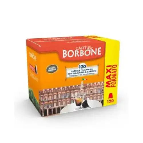 Borbone Capsule Comp. Nespresso Miscela Decisa (Nera) 120pz - Capsule - TecnoRoyal
