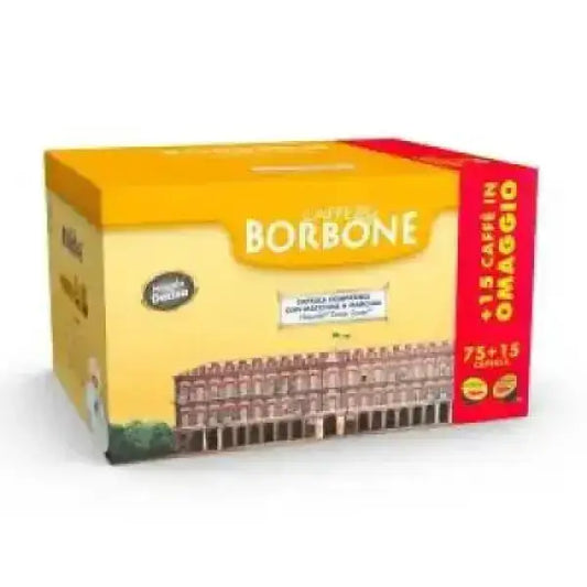 Confezione di capsule caffè Borbone con 75 capsule più 15 omaggio gusto intenso