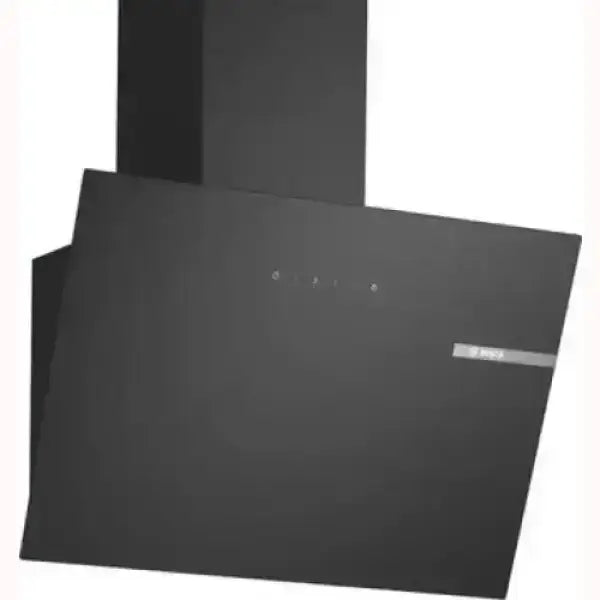 Cappa da cucina BOSCH nera con design moderno e controllo touch per aspirazione efficiente