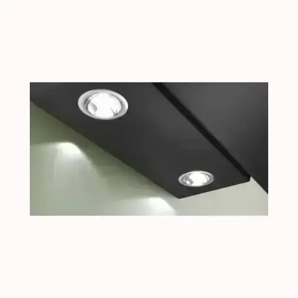 Dettaglio luci integrate in cappa da cucina BOSCH moderna e dal design elegante