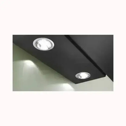 Dettaglio luci integrate in cappa da cucina BOSCH moderna e dal design elegante