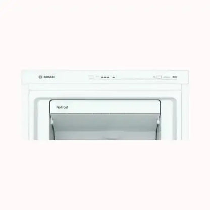 Congelatore BOSCH NoFrost bianco con controllo digitale e design compatto