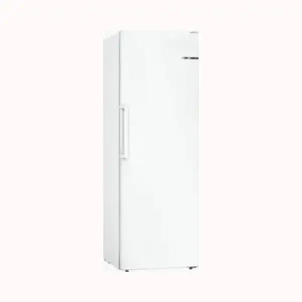 Congelatore verticale BOSCH bianco con maniglia integrata e design minimale