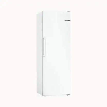 Congelatore verticale BOSCH bianco con maniglia integrata e design minimale