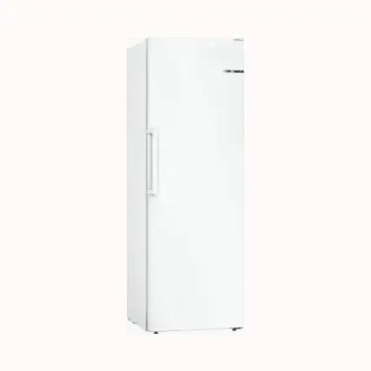 Congelatore verticale BOSCH bianco con maniglia integrata e design minimale