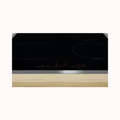 Piano cottura BOSCH in vetroceramica nera con superficie liscia e controllo touch integrato