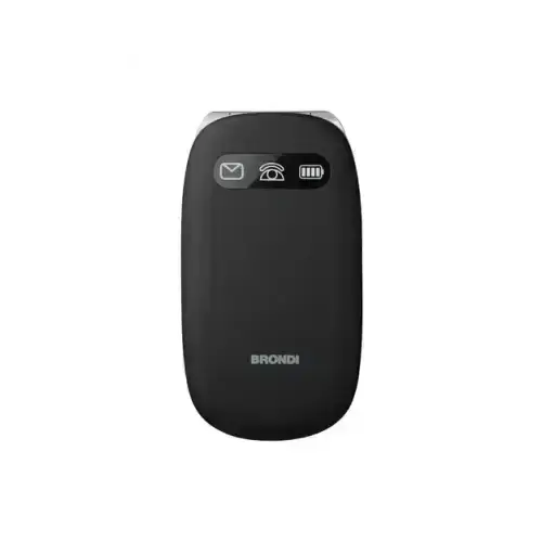Brondi BROAMICOCOMFORTBKR 7,11 cm (2.8") Nero Telefono cellulare basico Smartphone