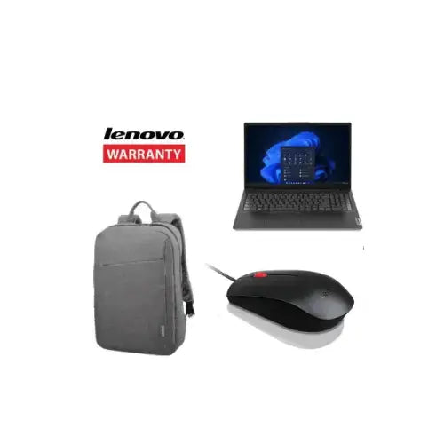 BUNDLE LENOVO NB i3 8GB 256GB SSD 15.6 W11PRO 82TTS00U00+ZAINO+MOUSE+GAR - Notebook - TecnoRoyal