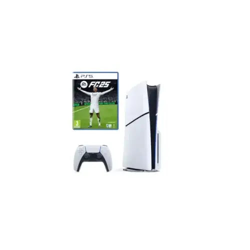 BUNDLE PS5 CONSOLE SLIM 1TB LETTORE + GIOCO FC 25 IT - PlayStation - TecnoRoyal