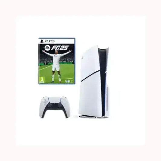 BUNDLE PS5 CONSOLE SLIM 1TB LETTORE + GIOCO FC 25 IT PlayStation