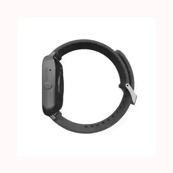 Smartwatch BUYTECH nero con cinturino regolabile e design moderno e minimalista