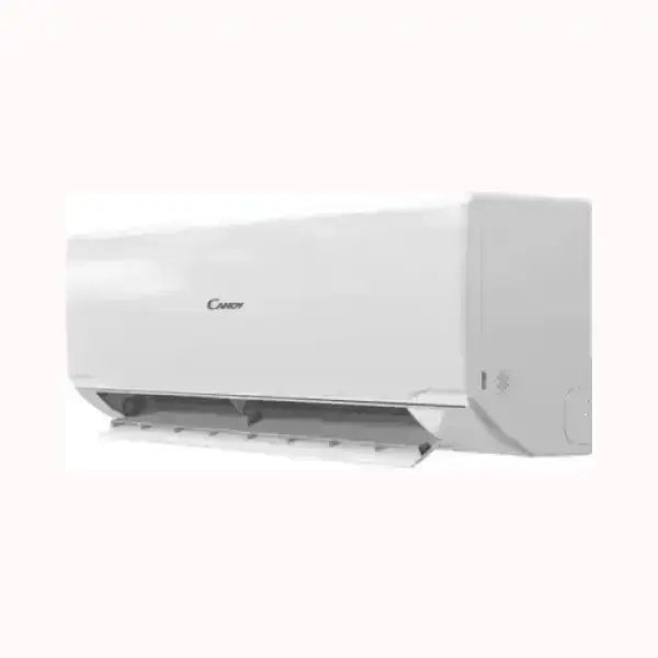 Condizionatore d'aria a parete bianco CANDY con design moderno e ventilazione regolabile