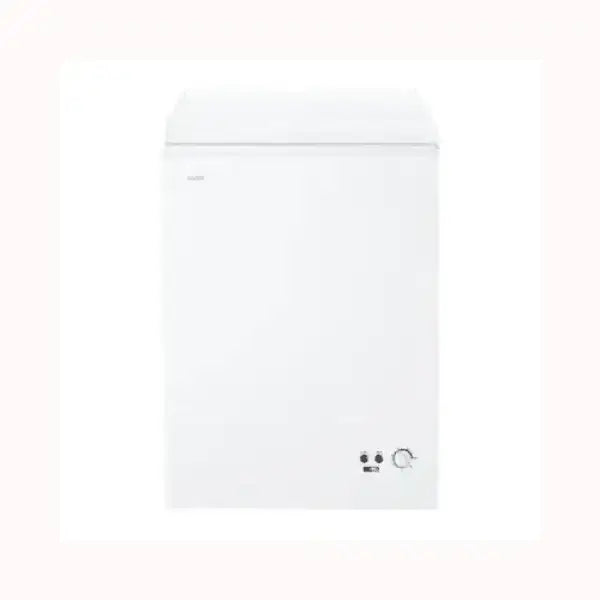 Congélateur vertical blanc Candy avec contrôle thermostatique et design compact
