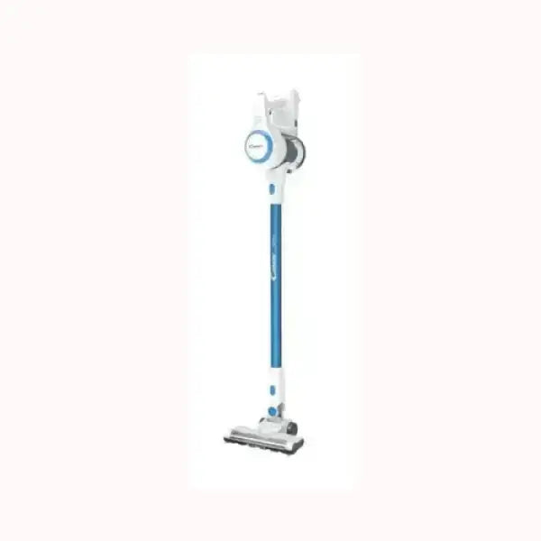 Aspirapolvere verticale Candy senza filo colore bianco e blu design moderno