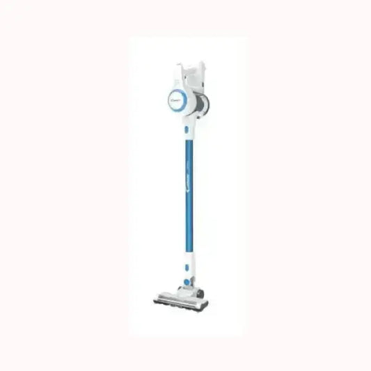 Aspirapolvere verticale Candy senza filo colore bianco e blu design moderno