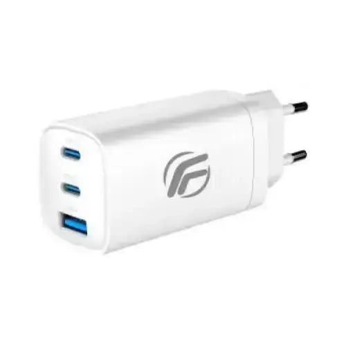 Fenner Tech 65W Caricatore Universale GaN Tech 2 xUSB-C +USB-A Fast Charge Fenner