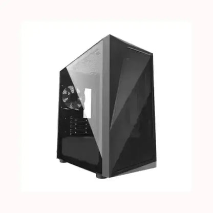 Case PC COOLER MASTER nero con pannello laterale trasparente e ventilatore posteriore
